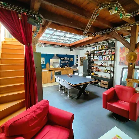 Atelier D'artiste - Loft With Garden Center Of Holiday home *